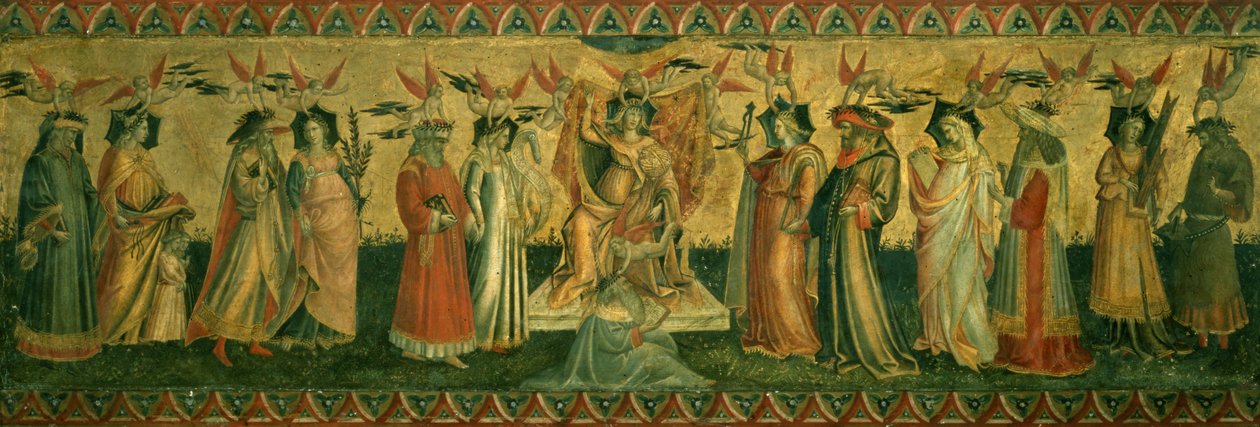 As Sete Artes Liberais, c.1435 de Giovanni dal Ponte