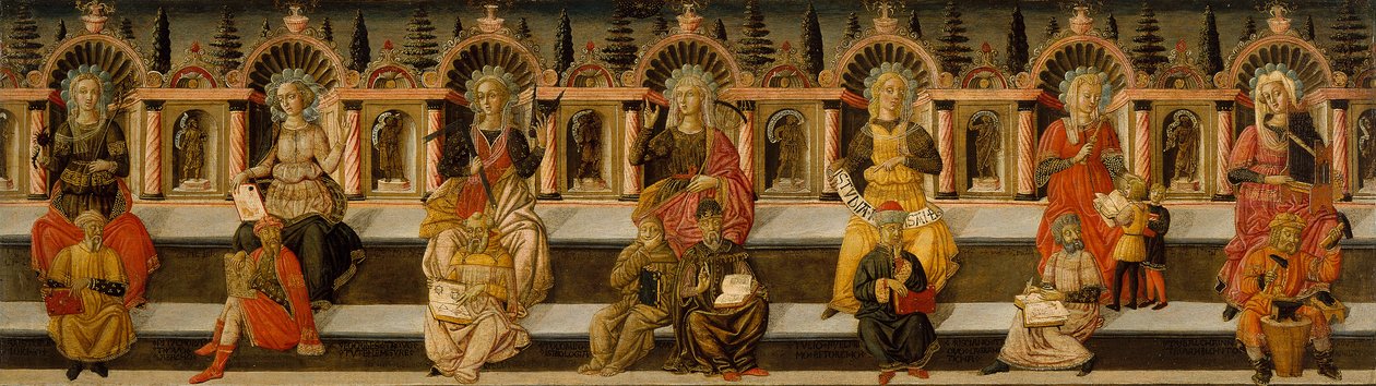 As sete artes liberais de Giovanni ser Giovanni di Guidi