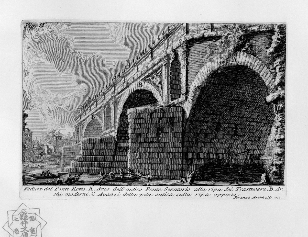Ponte quebrada de Giovanni Battista Piranesi