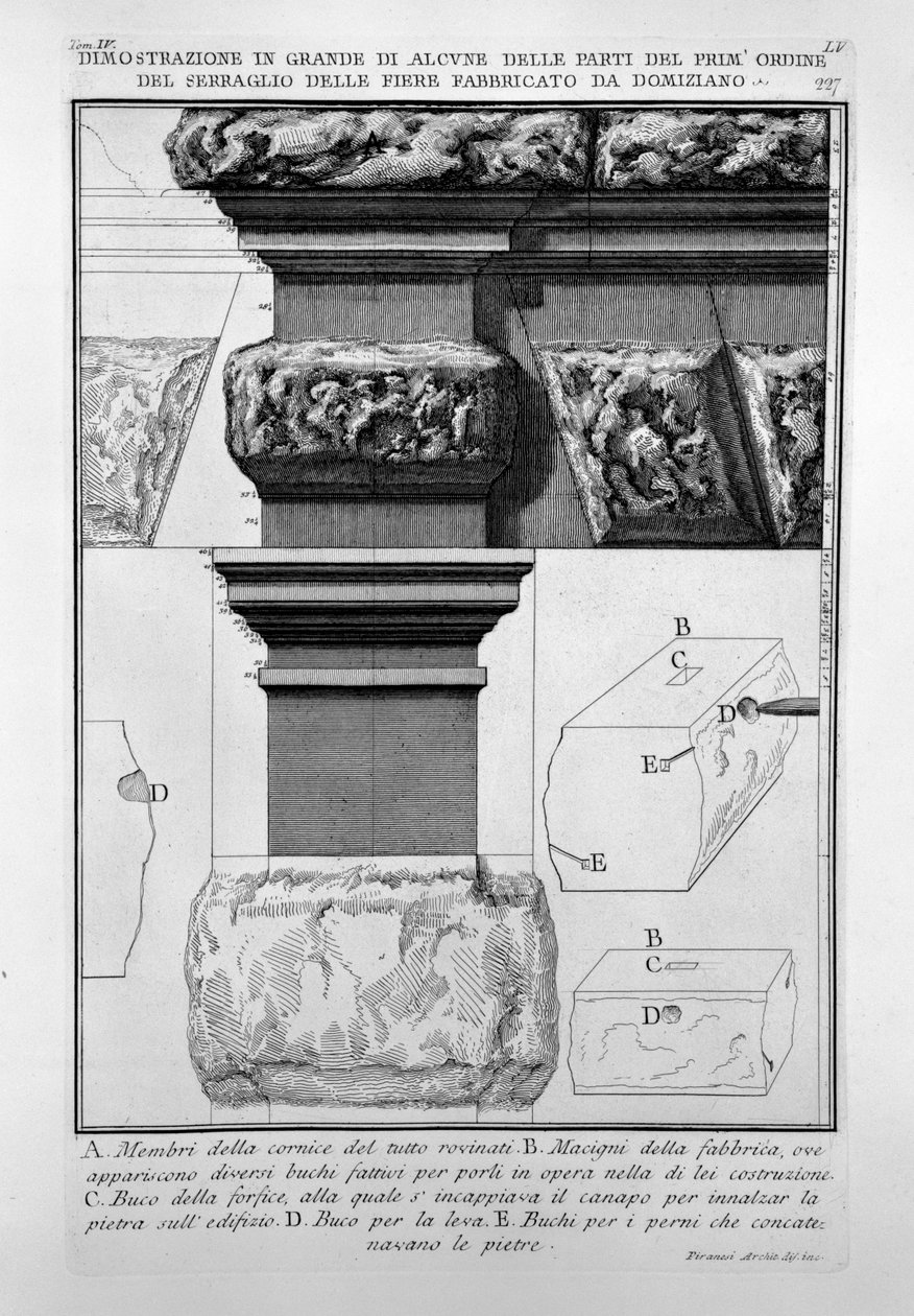 Seraglio delle Fiere de Giovanni Battista Piranesi