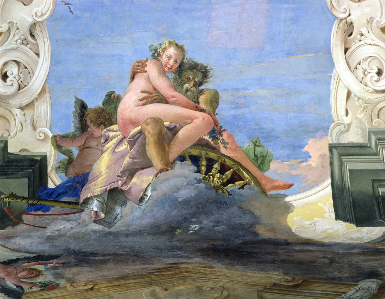 Pluto Raping Proserpine de Giovanni Battista Tiepolo