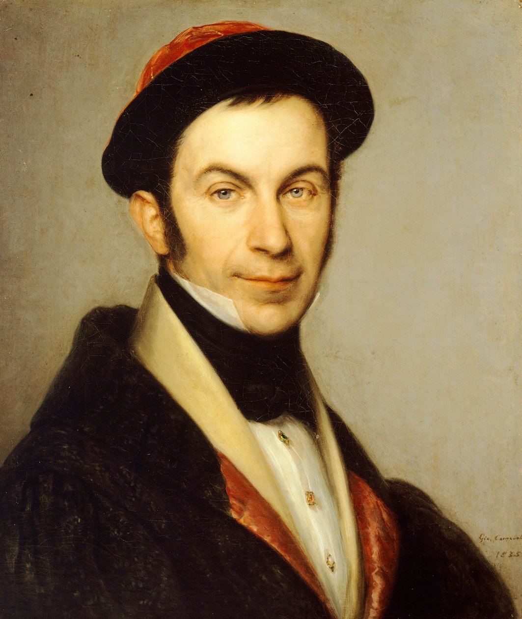 Retrato de Guglielmo Lochis de Giovanni Carnovali