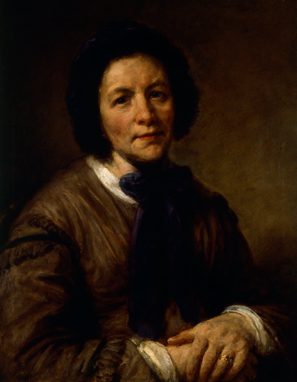 Retrato de uma Senhora, de Giovanni Carnovali, conhecido como Piccio (1804-1873) de Giovanni Carnovali