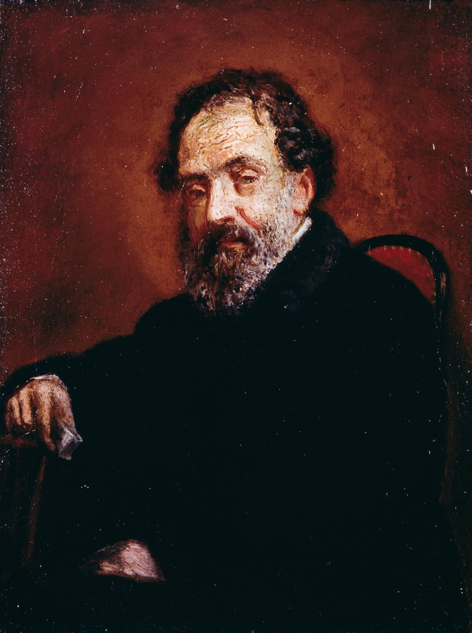 Retrato do pintor Enrico Carlo Augusto Scuri (Bergamo de Giovanni Carnovali