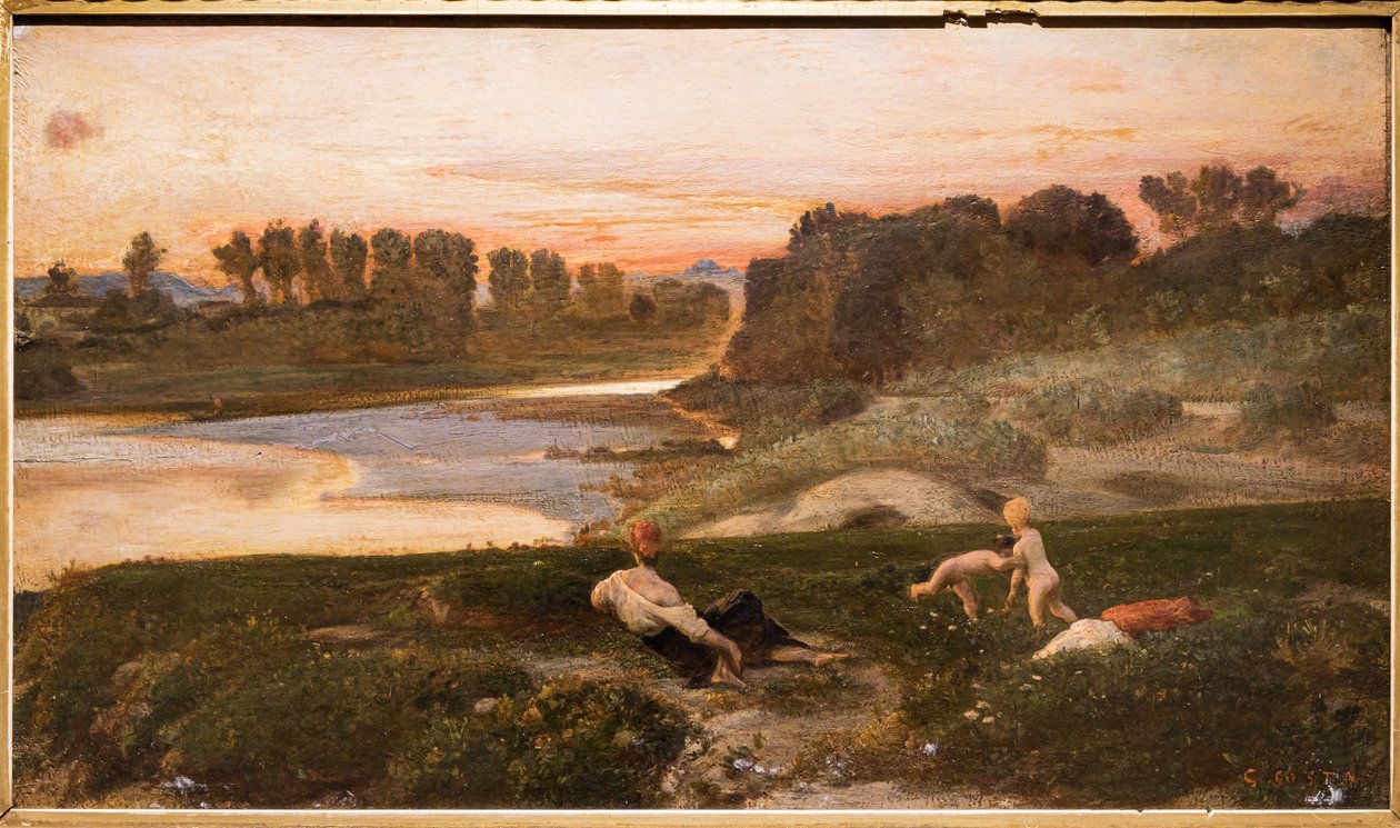 Uma tarde no Cascine de Giovanni Costa