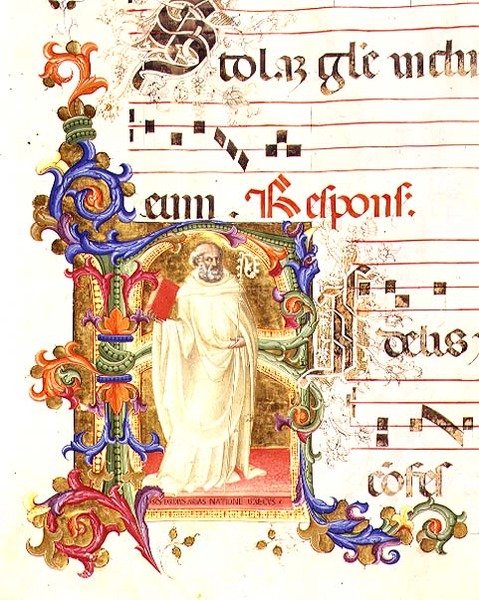 Sra. 561 f.1r Historiated 