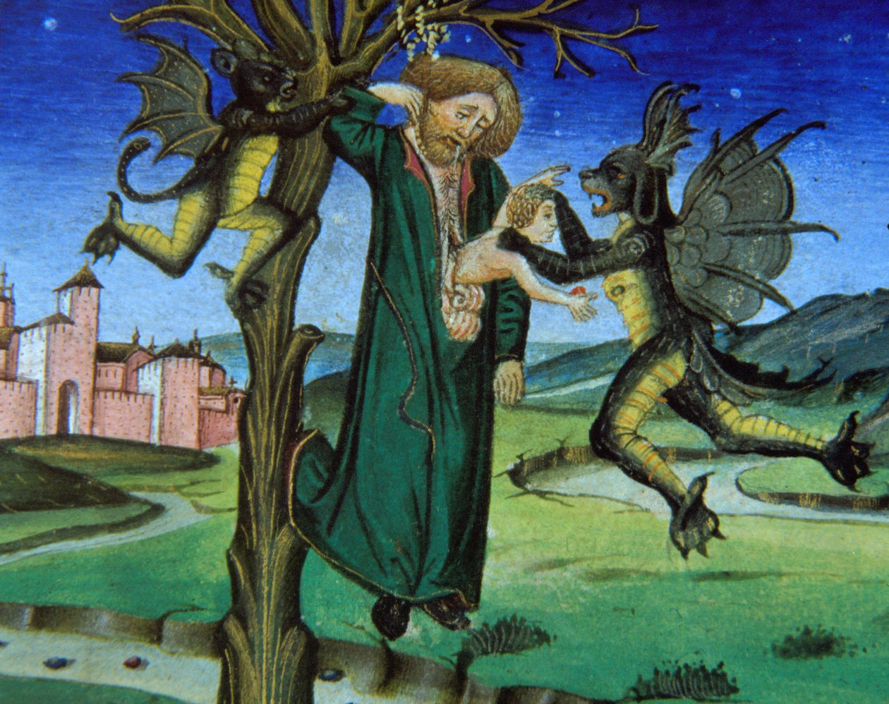 Judas Enforcado, Novo Testamento da Bíblia de Giovanni Ambrogio de Predis