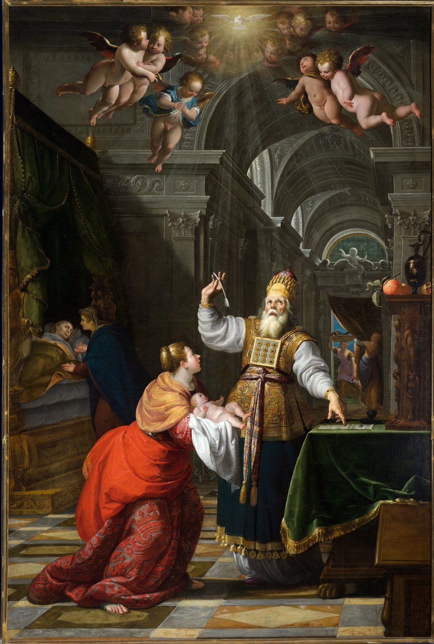 Triunfo do nome de São João Baptista de Giovanni Andrea Ansaldo