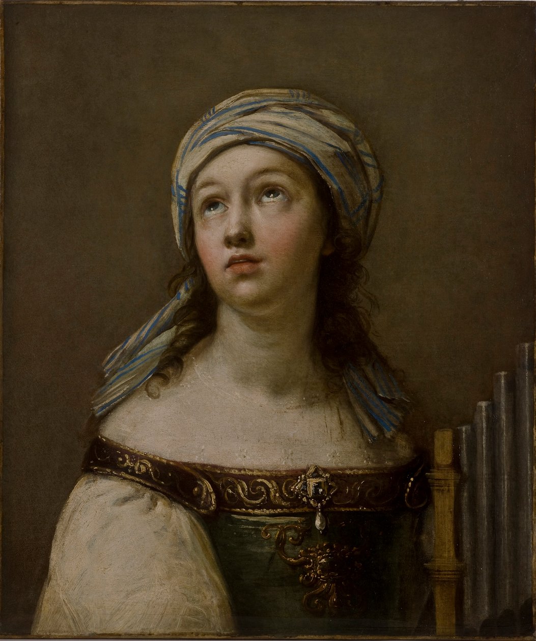 Santa Cecília em Êxtase de Giovanni Andrea Sirani