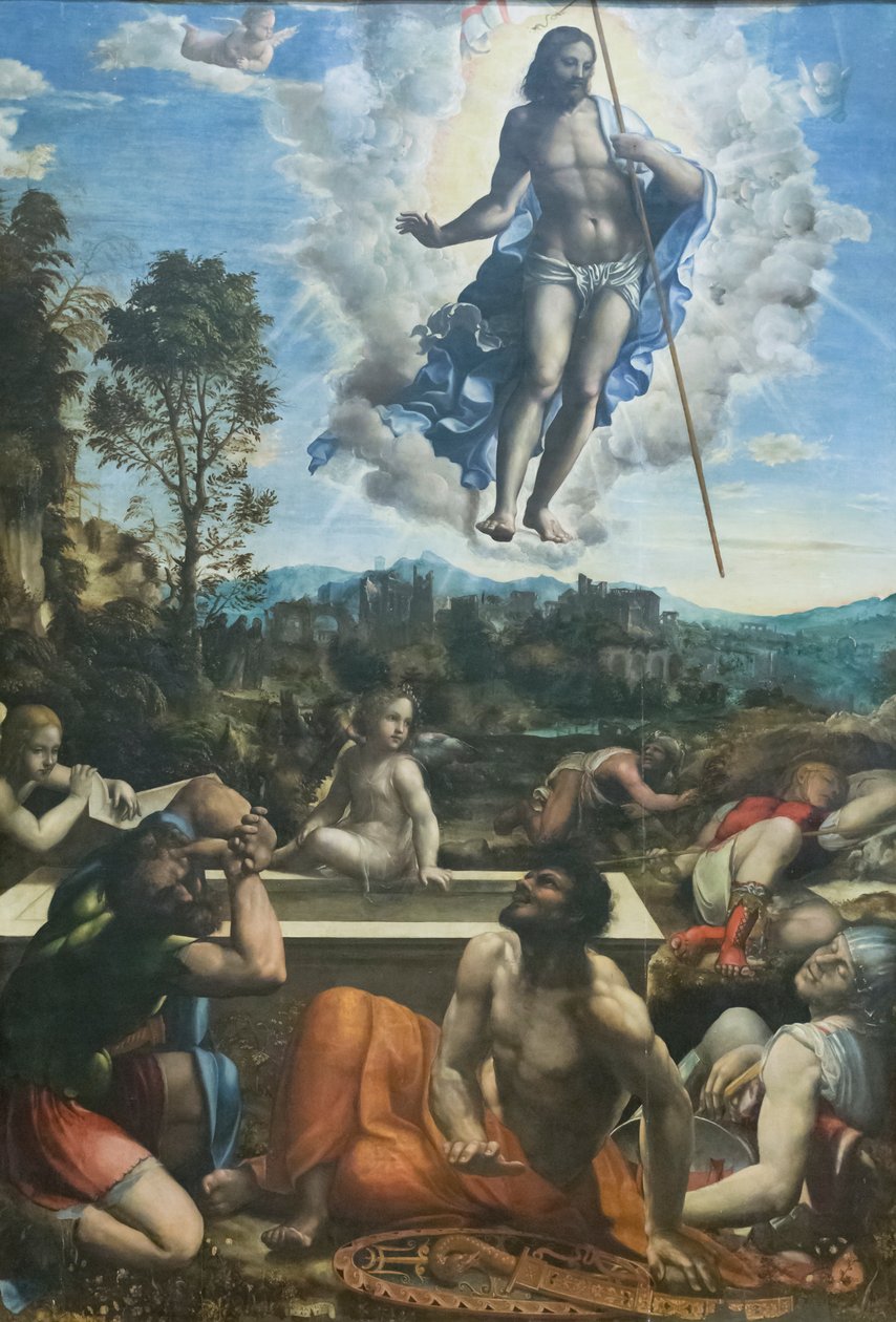 A Ressurreição de Cristo de Giovanni Antonio Bazzi Sodoma