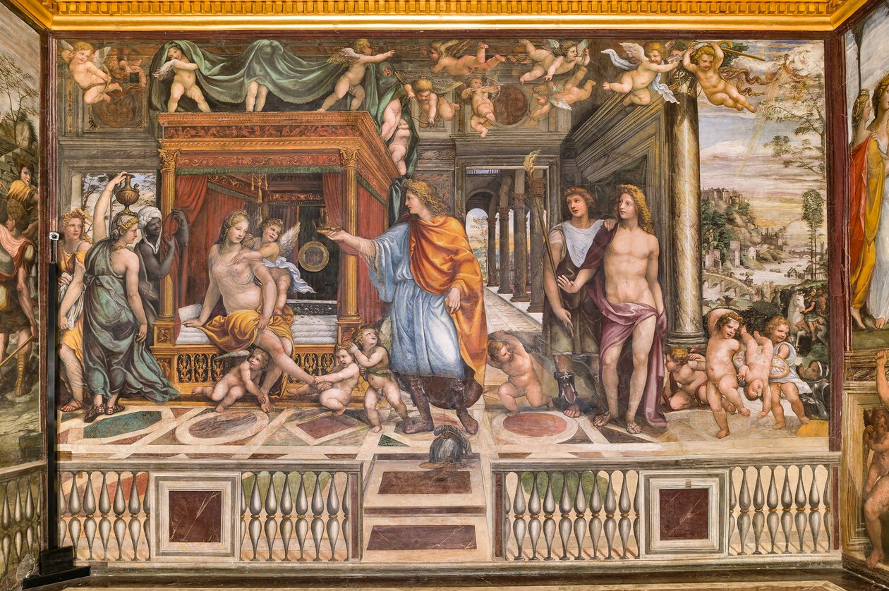 O Casamento de Alexandre o Grande e Roxane de Giovanni Antonio Bazzi Sodoma