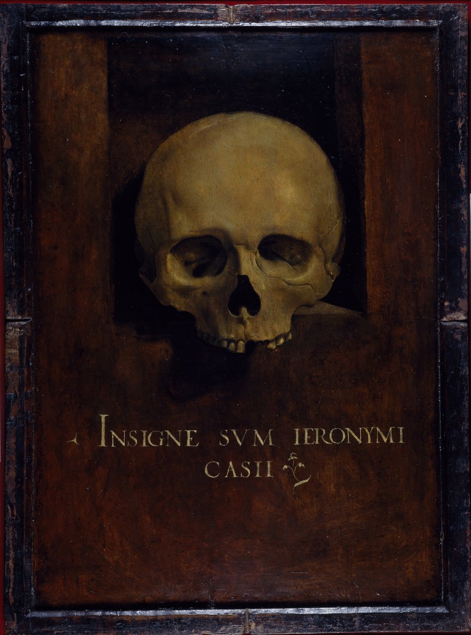 Memento Mori, c.1500 (óleo sobre painel de madeira) de Giovanni Antonio Boltraffio
