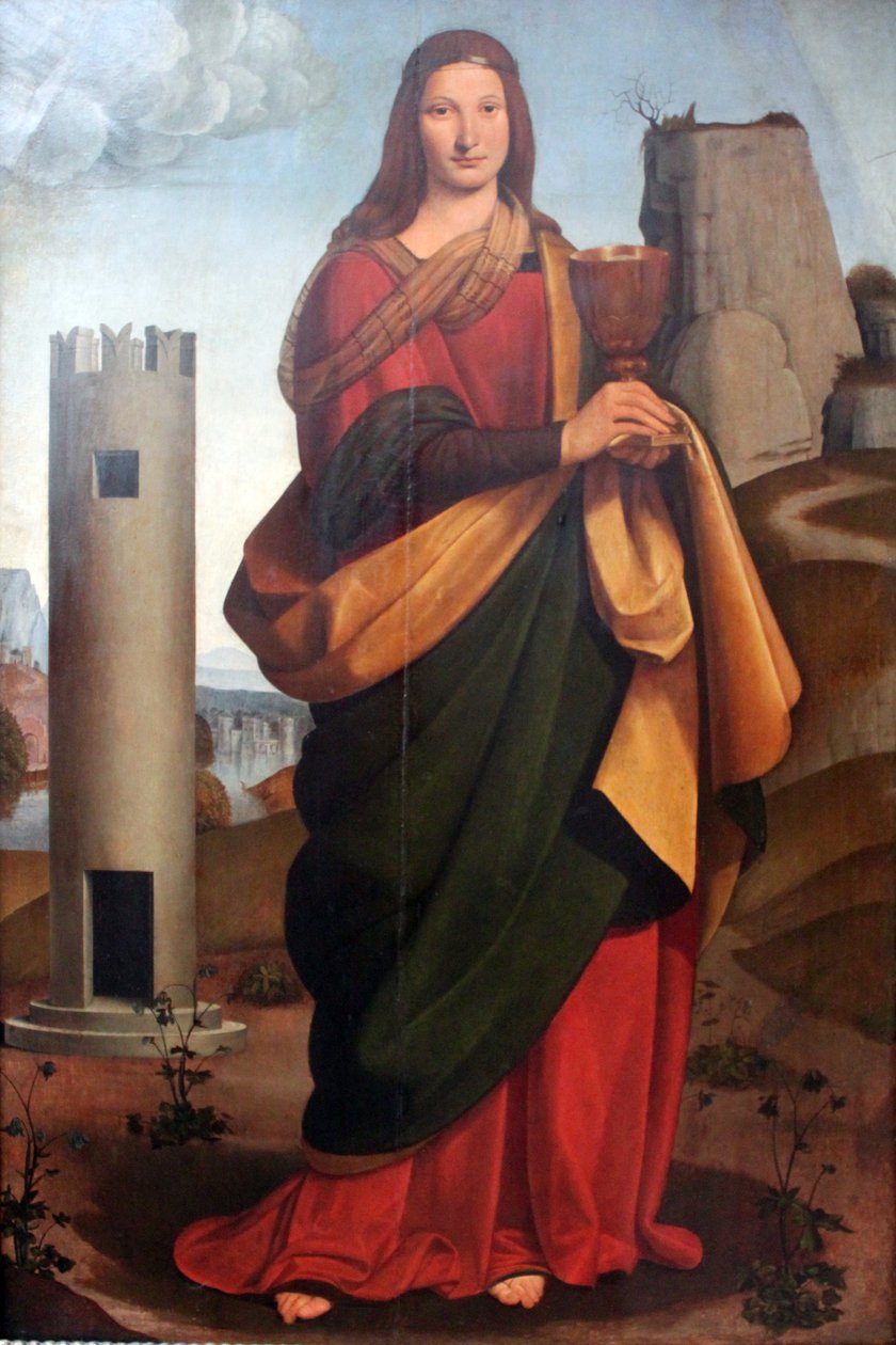 Santa Bárbara de Giovanni Antonio Boltraffio