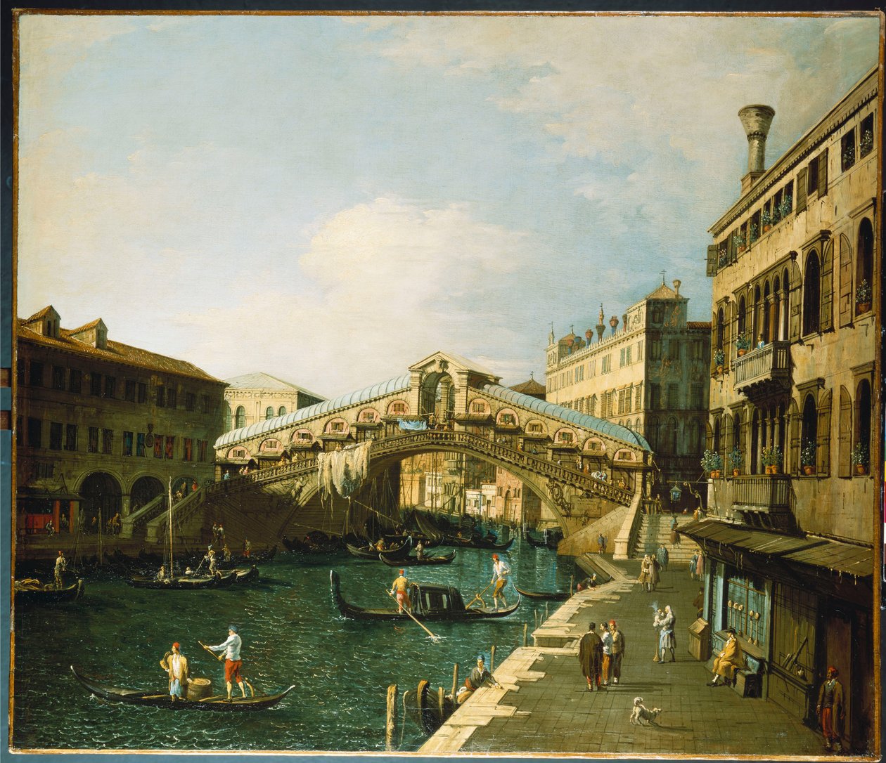 O Grande Canal, Veneza de Giovanni Antonio Canal
