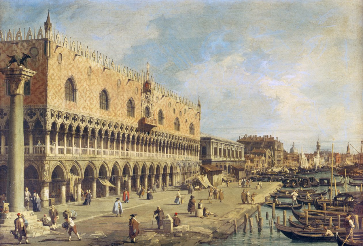 O Riva degli Schiavoni, Veneza de Giovanni Antonio Canal