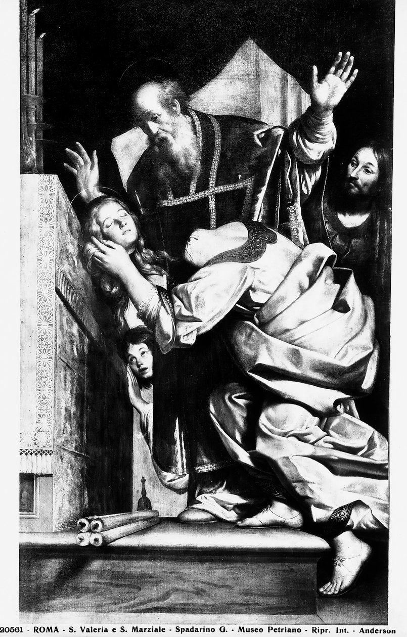 St. Valerie e St. Martial de Giovanni Antonio Galli