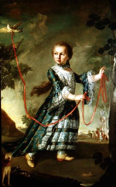 Retrato de uma menina de Giovanni Antonio Guardi