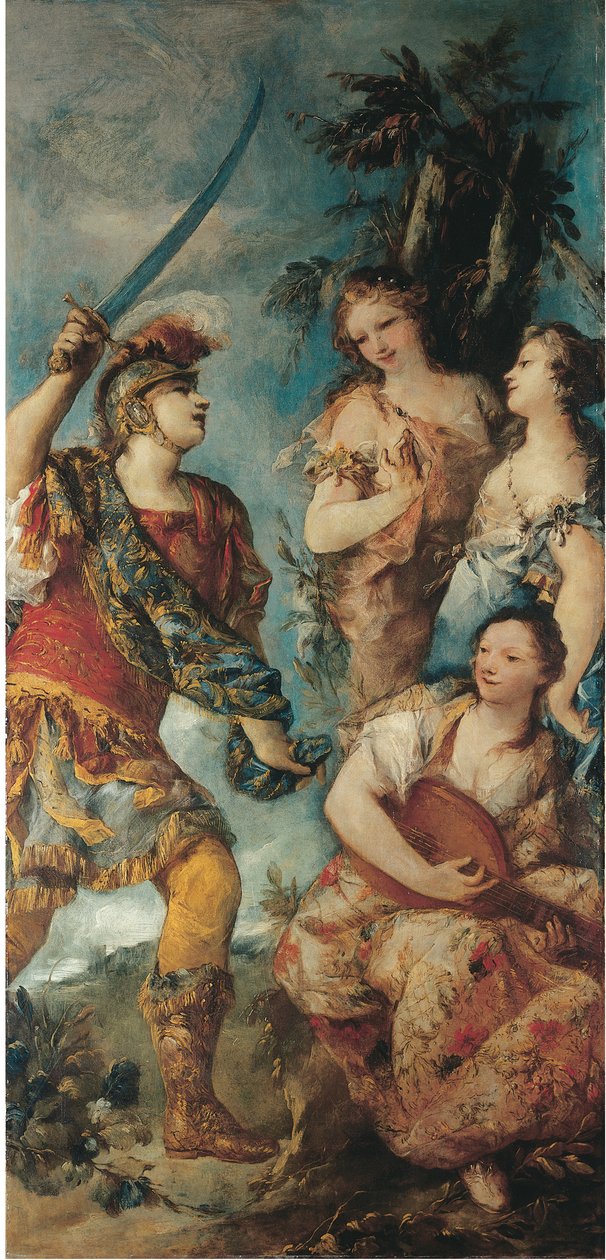 Rinaldo e as Ninfas de Giovanni Antonio Guardi
