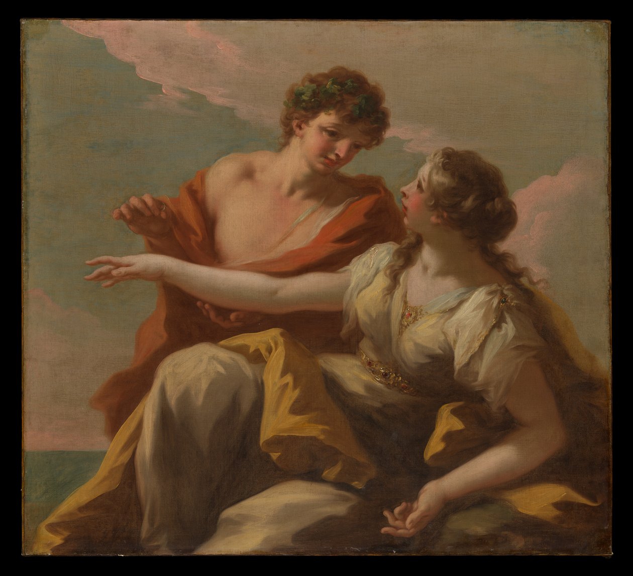 Baco e Ariadne de Giovanni Antonio Pellegrini
