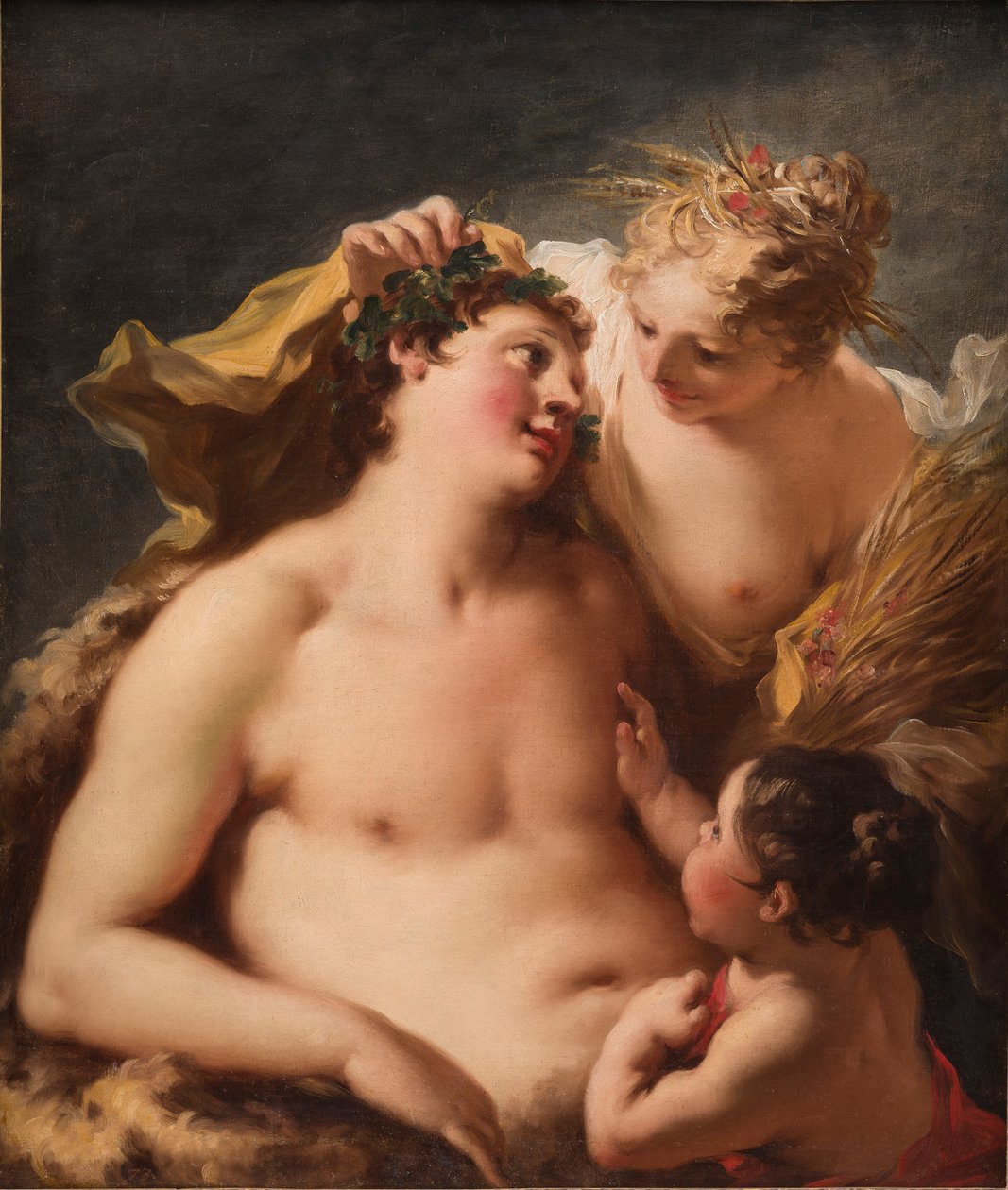 Ceres, Baco e Cupido de Giovanni Antonio Pellegrini