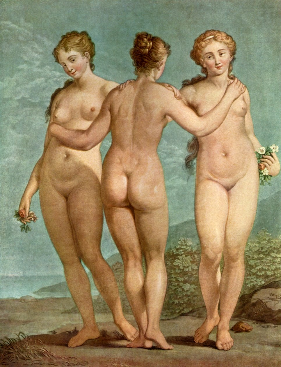 As Três Graças de Giovanni Antonio Pellegrini