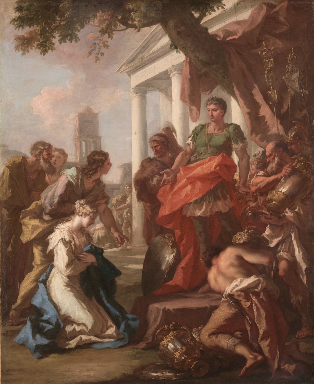 A continência de Cipião de Giovanni Antonio Pellegrini