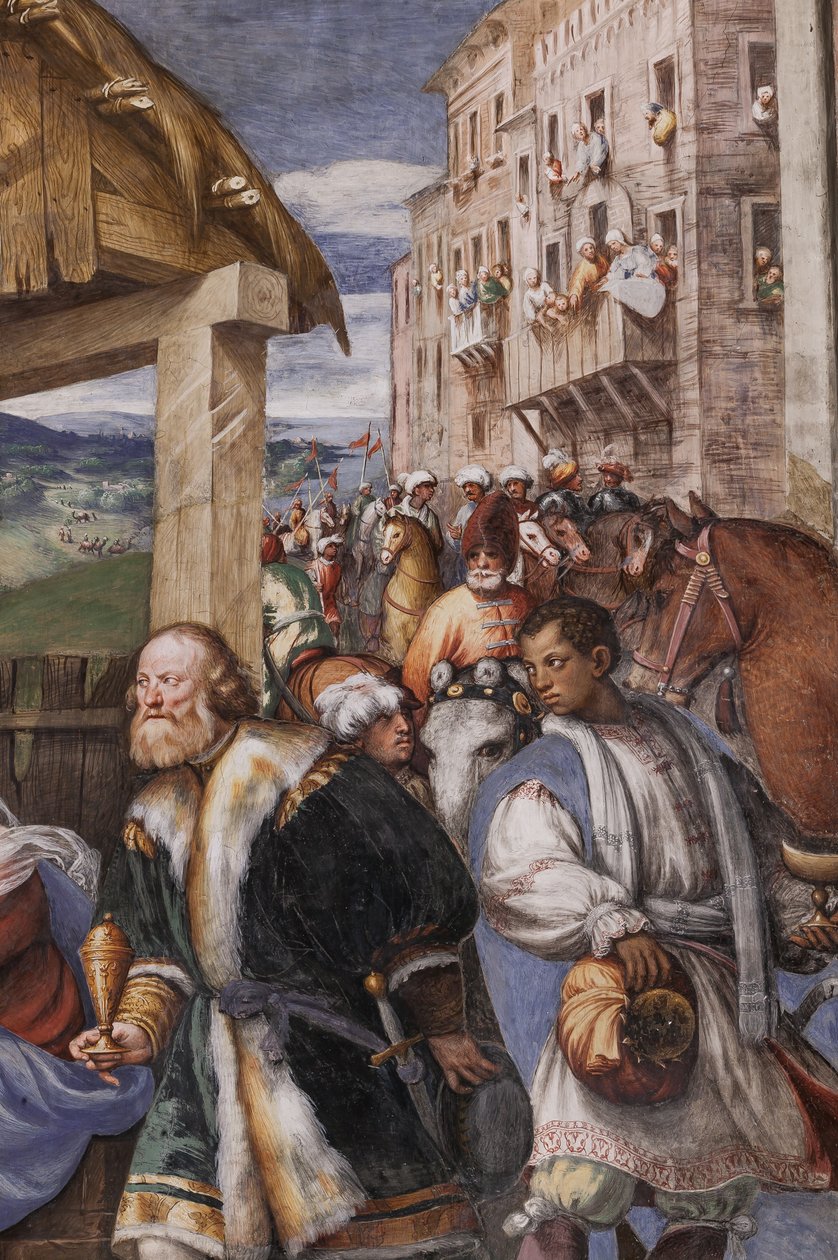 Adoração dos Magos e Adoração dos Pastores de Giovanni Antonio Pordenone