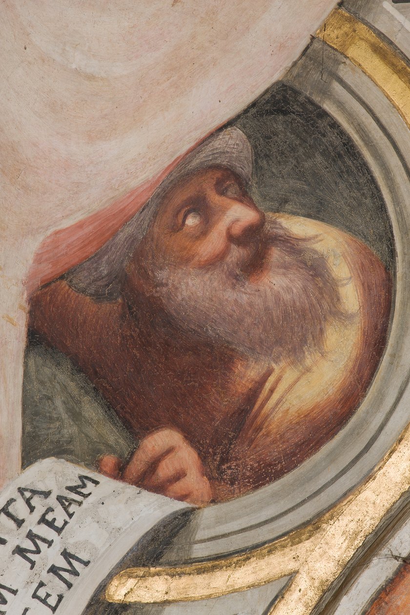 Central Ave, Plume First Span South, IL Pordenone 1520, Busto com Profeta de Giovanni Antonio Pordenone