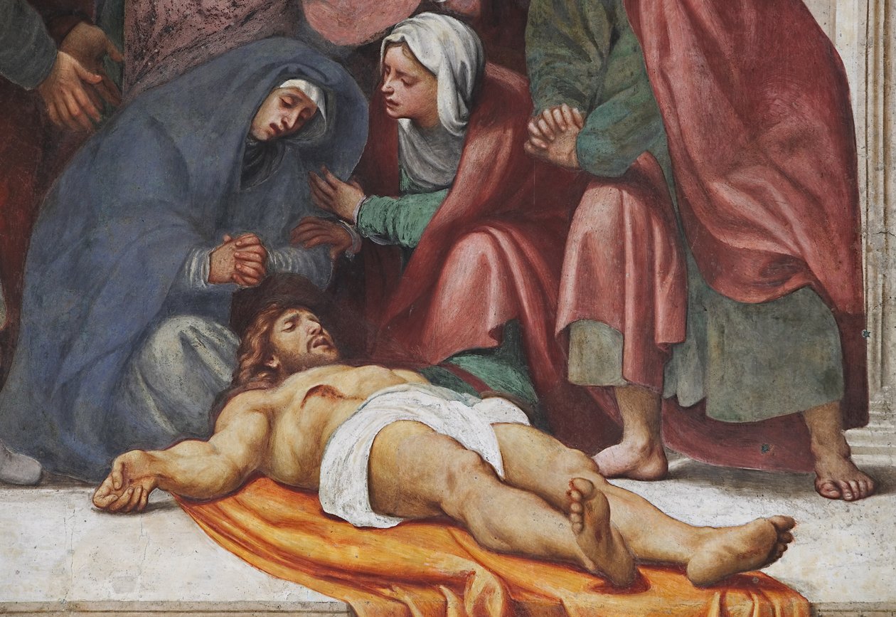 Deposição, detalhe de 2562706 de Giovanni Antonio Pordenone