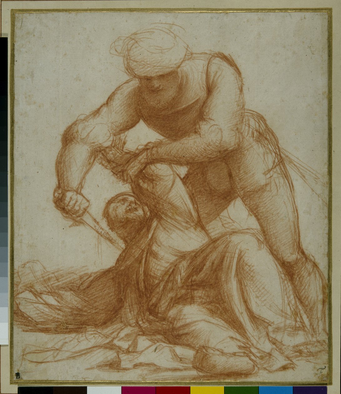 Estudo do Martírio de São Pedro Mártir de Giovanni Antonio Pordenone