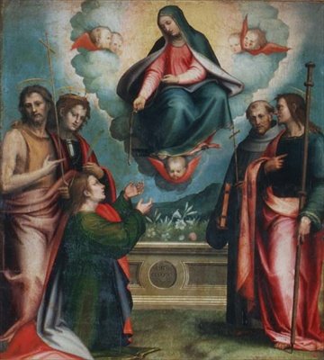 A Virgem da Faixa de Gaza de Giovanni Antonio Sogliani