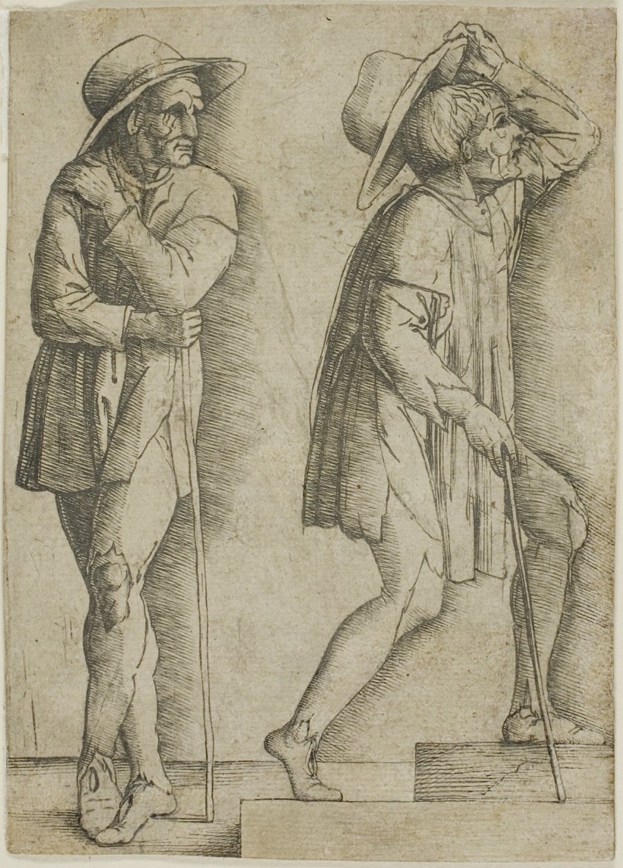 Dois Camponeses de Giovanni Antonio da Brescia