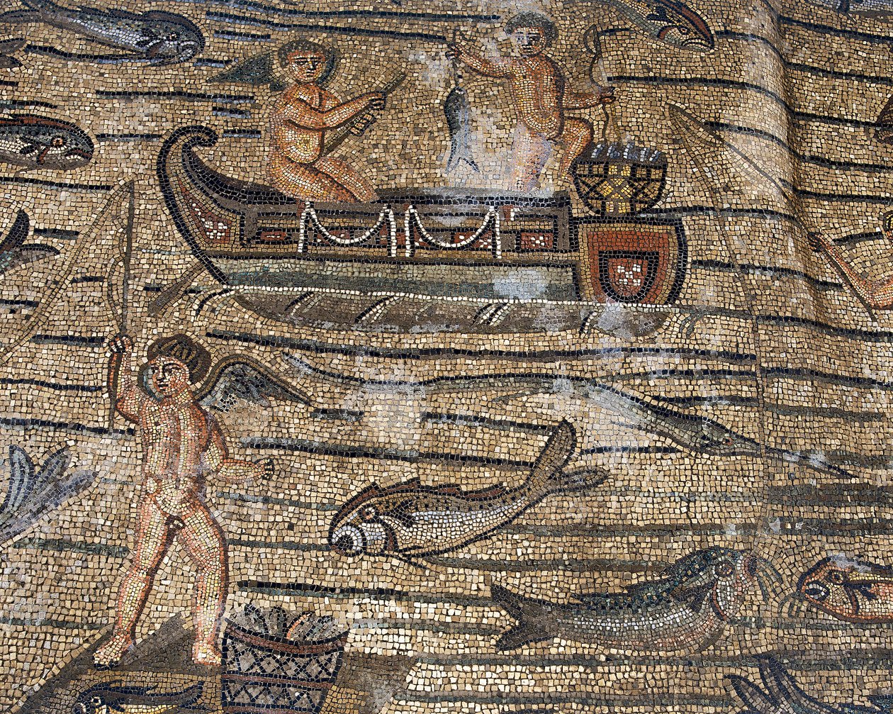 Andar da Basílica Cristã Primitiva de Aquileia, Udine de Phillipe de Marlier