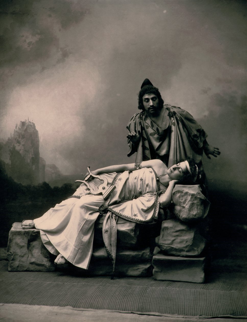 Cena grega de uma peça de teatro de Phillipe de Marlier
