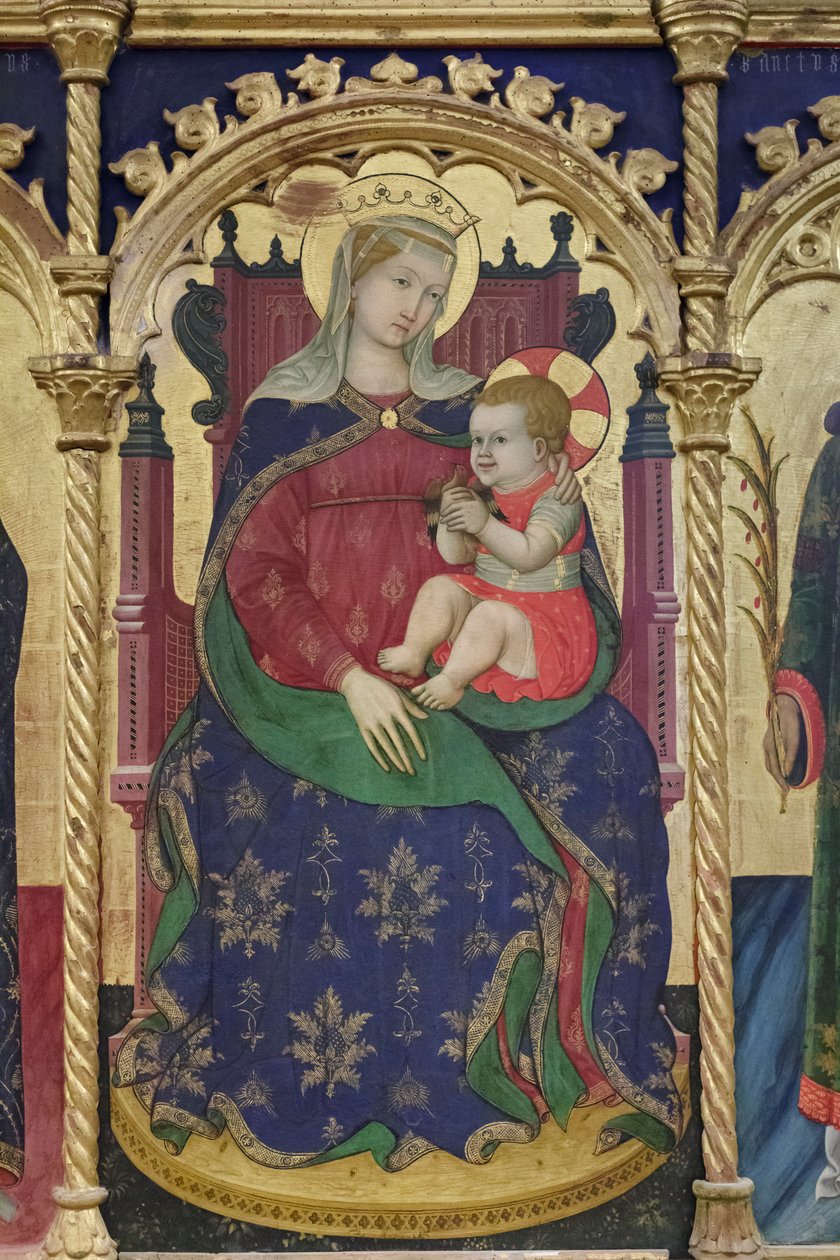 Nossa Senhora com o Menino entre os santos Jerónimo, Bento de Giovanni Antonio da Pesaro