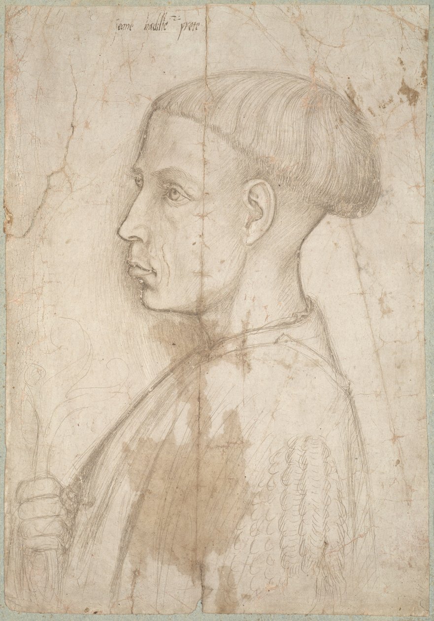 Busto de um jovem de perfil de Giovanni Badile