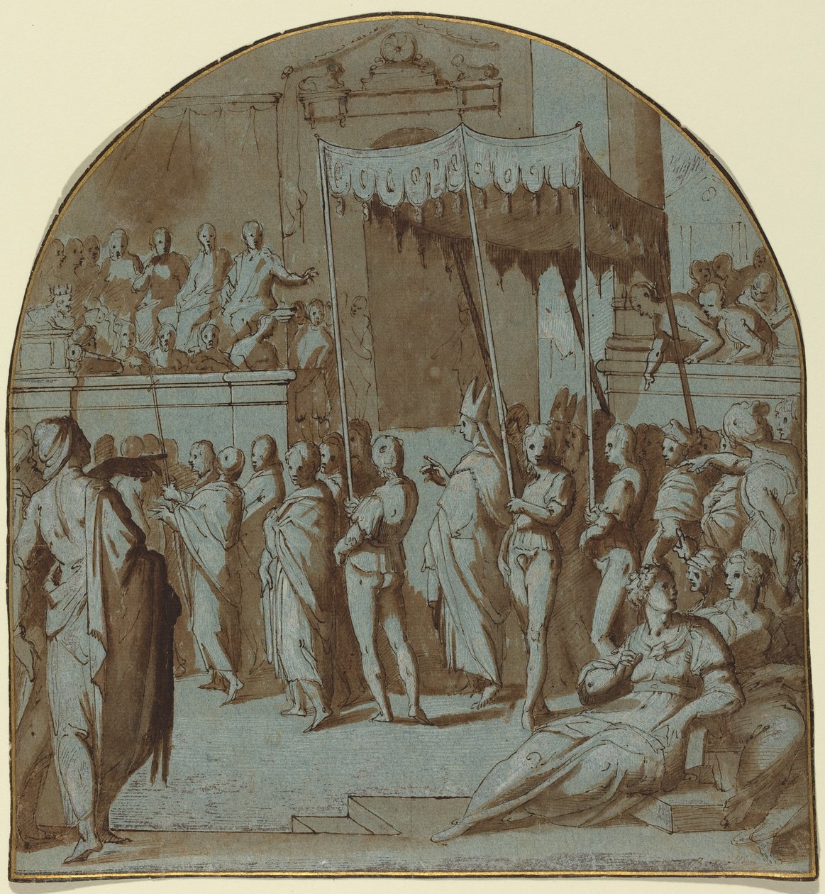 A entrada de Santo Antonino em Florença de Giovanni Balducci