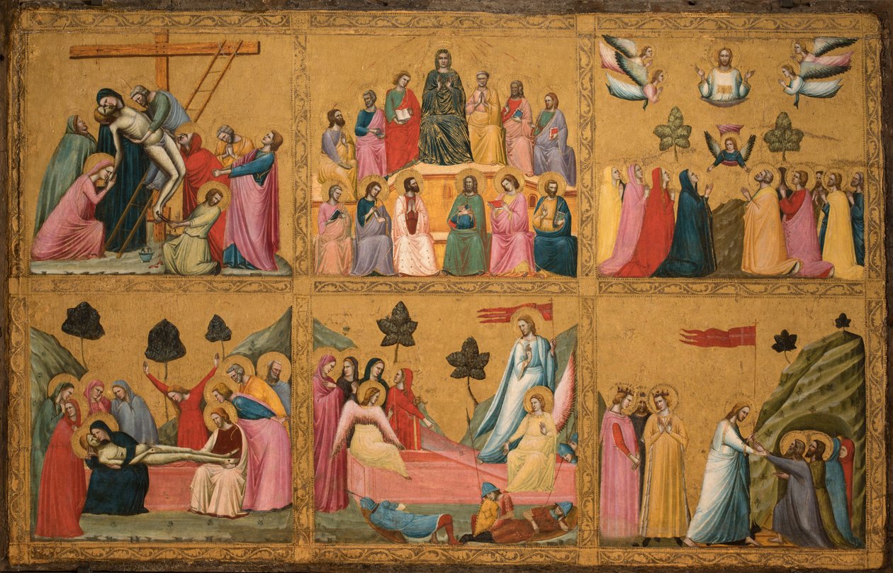 Italiano: Storie della Passione di Cristo Episódios da Paixão de Cristo de Giovanni Baronzio
