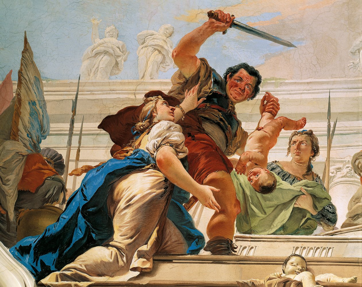 O Julgamento de Salomão de Giovanni Battista Tiepolo