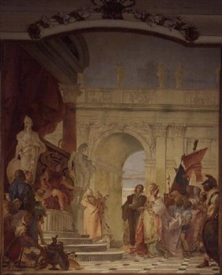 A Magnanimidade de Scipio de Giovanni Battista Tiepolo