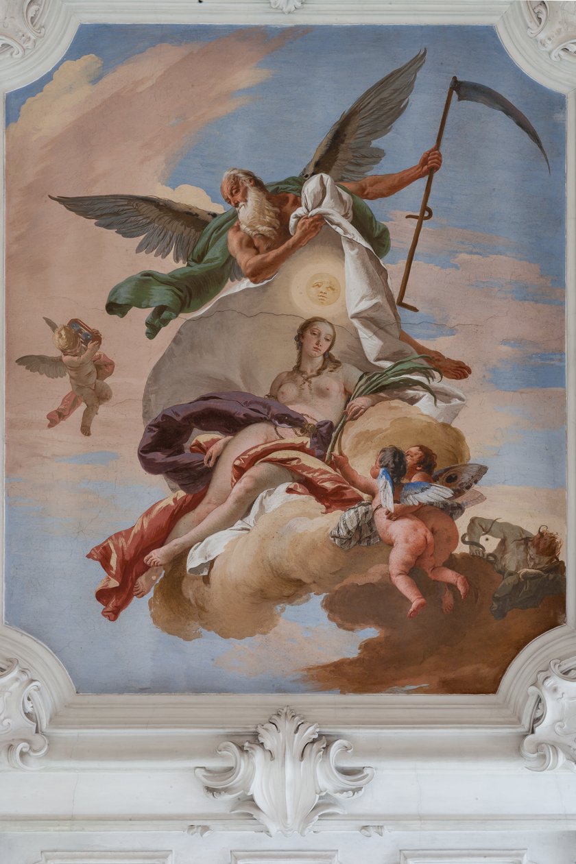 O tempo descobre a Verdade de Giovanni Battista Tiepolo
