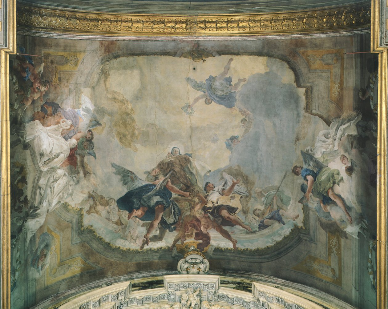 Apoteose de Santa Teresa (fresco) de Giovanni Battista (1696 1770) Tiepolo