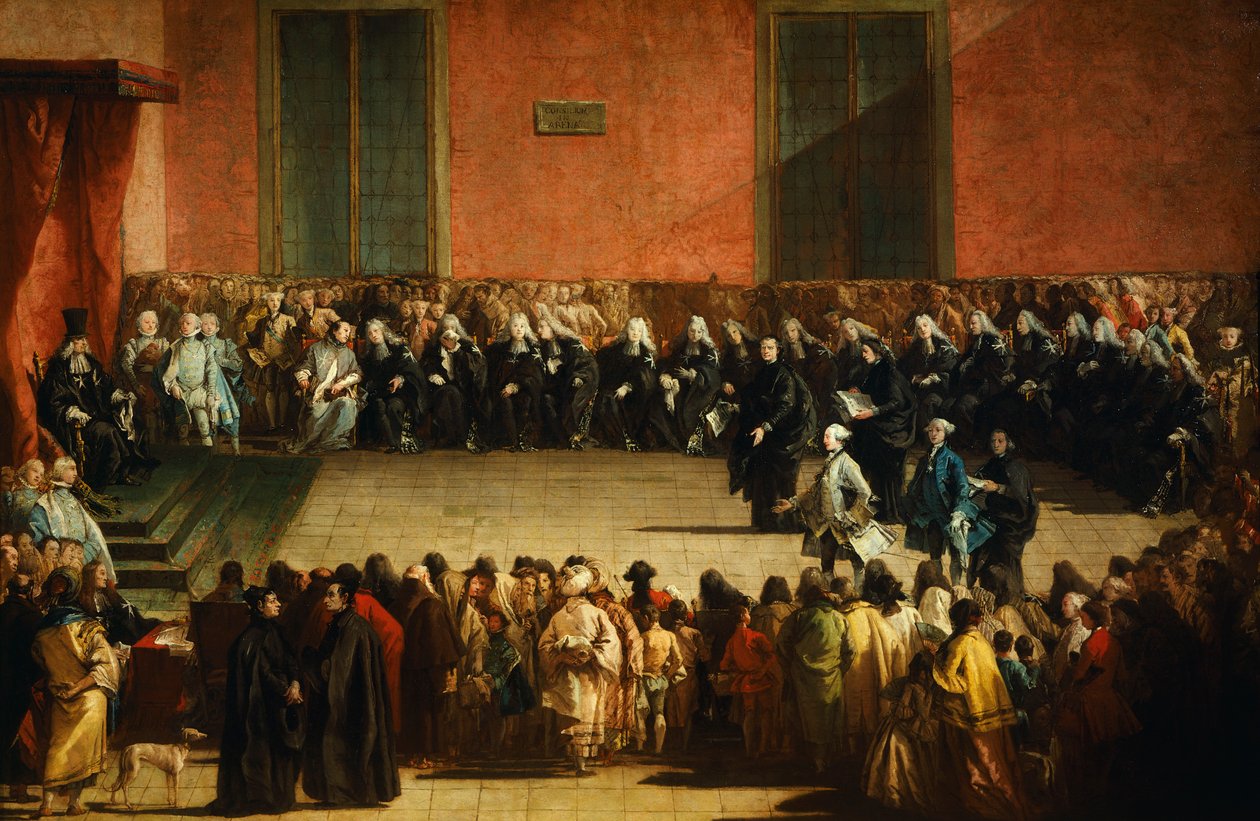 Consilium em Arena de Giovanni Battista Tiepolo