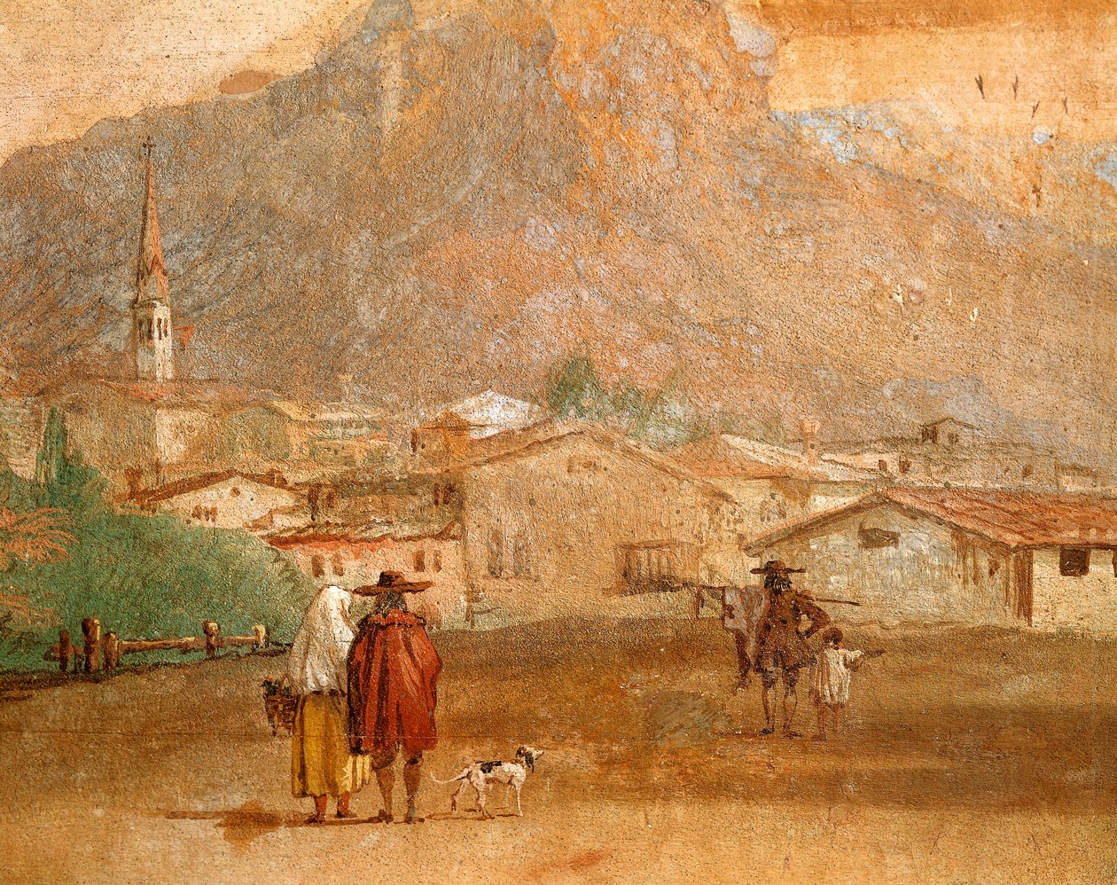 Paisagem com Cupido de Giovanni Battista Tiepolo