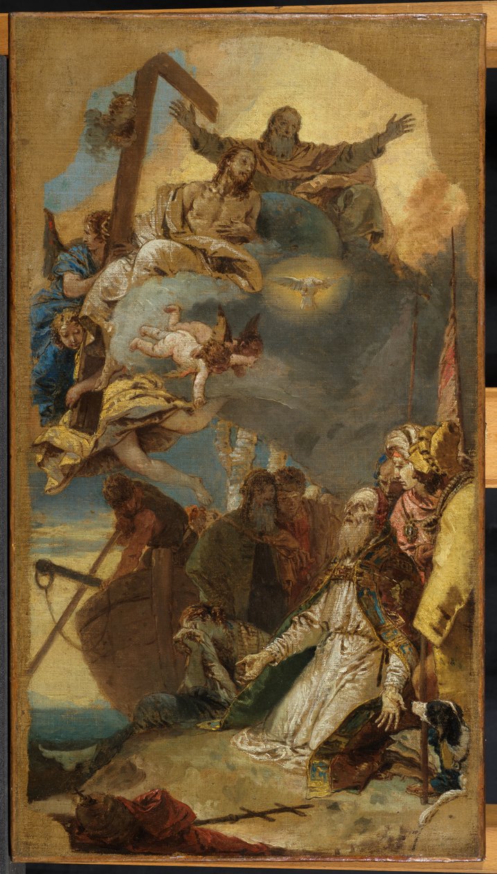 Martírio de São Clemente, c.1734-39 (óleo sobre tela) de Giovanni Battista Tiepolo