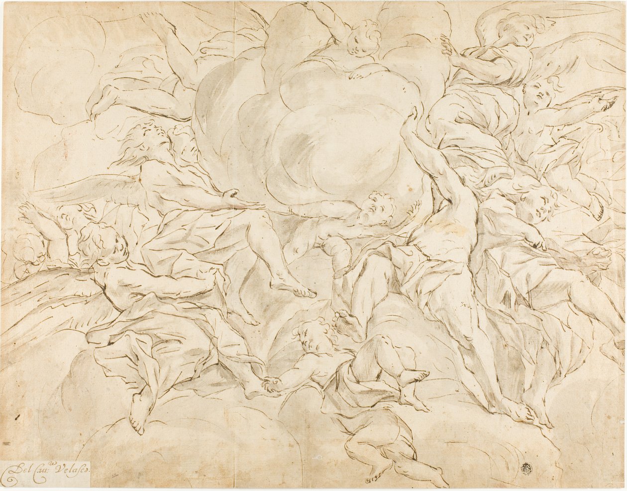 Glória dos Anjos de Giovanni Battista Beinaschi