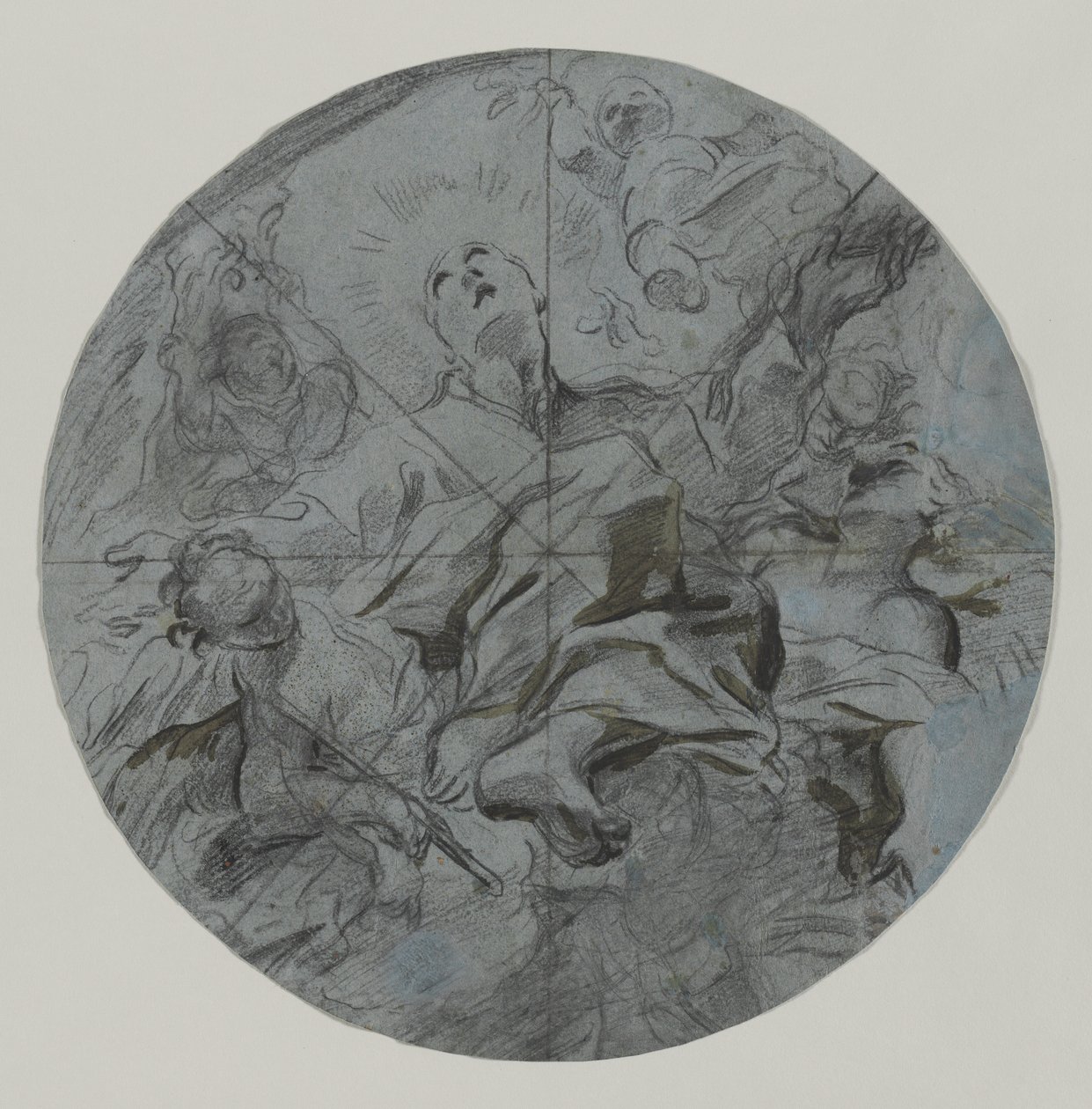 Apoteose de um Santo (reto) de Giovanni Battista Benaschi