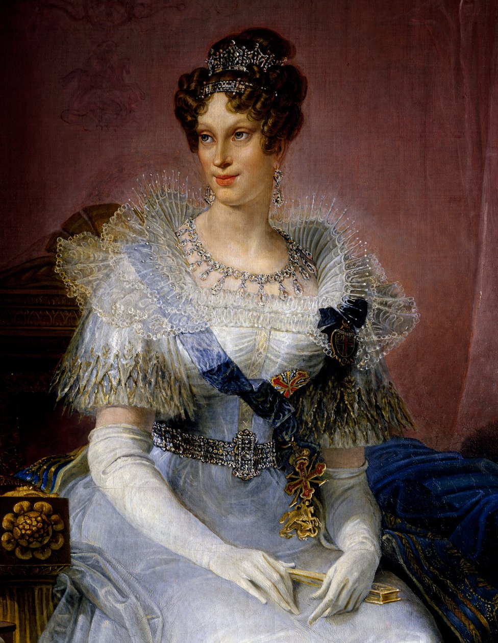 Retrato de Maria Luísa, Duquesa de Parma (Viena de Giovanni Battista Borghesi