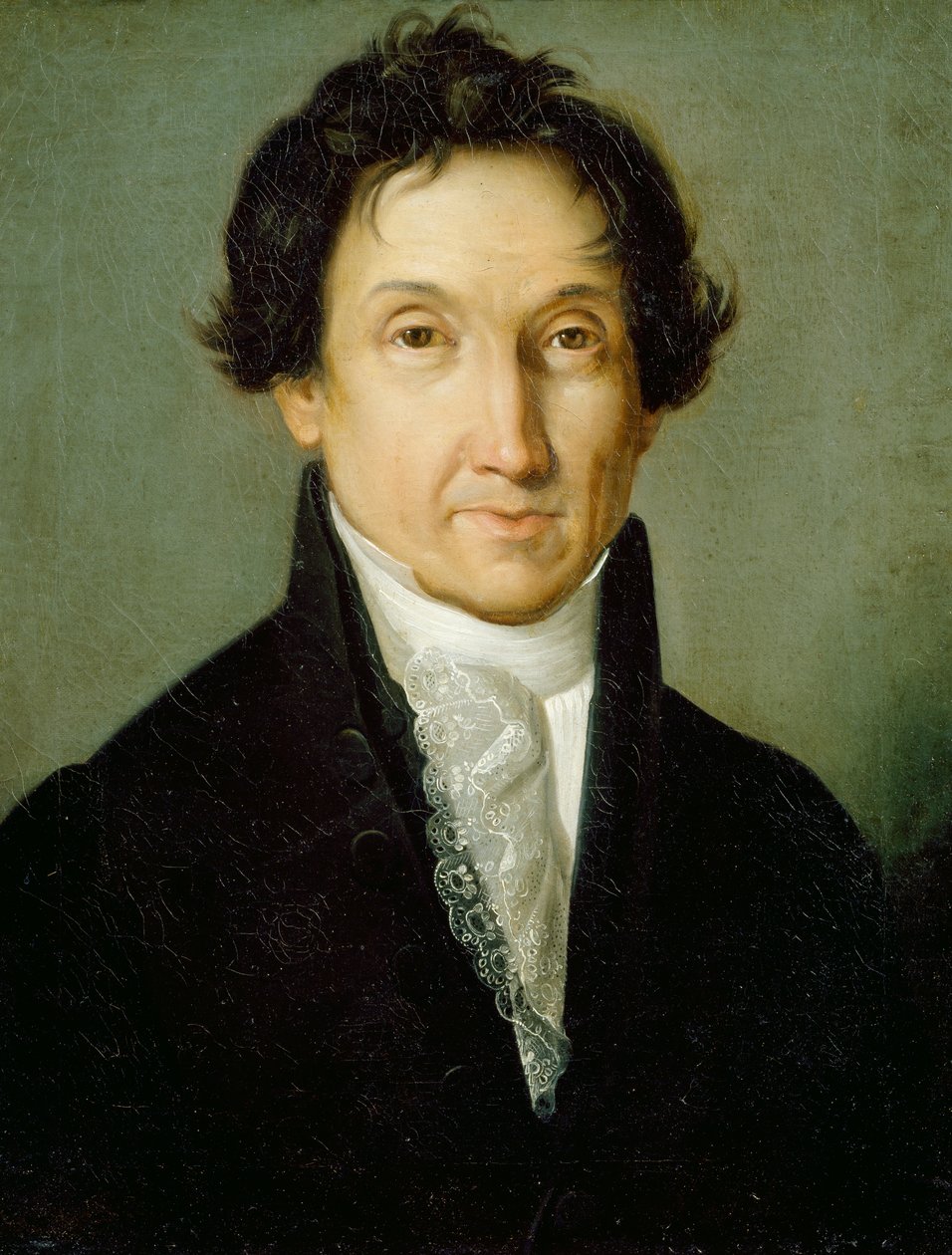 Auto-retrato de Giovanni Battista Borghesi (1790-1846) de Giovanni Battista Borghesi