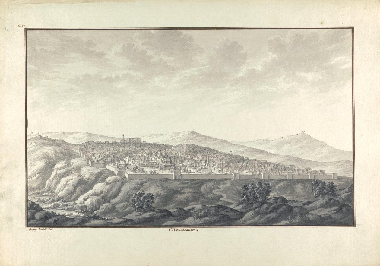 Gierusalemme de Giovanni Battista Borra